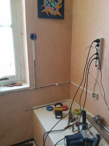 cablage dans le bureau